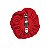 Flor Emily de Linho Vermelho - Imagem 4