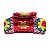 Piranha Maxi Quadrada Tricot Rosa - Imagem 1