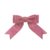 Laço Chloé de Veludo Rosa - Imagem 1