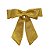 Laço Lívia M de Jacquard Dourado - Imagem 2