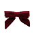 Laço Liz Veludo Vinho - Imagem 2