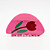 Piranha Curva Tulipa Rosa - Imagem 1