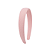 Tiara Flat P Crepe Rosa Claro - Imagem 1