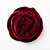 Flor Emily de Veludo Vinho - Imagem 1