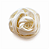 Flor Emily P de Crepe Off White - Imagem 1