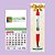 10 lembrancinhas calendario imã+ caneta - Imagem 2