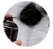 Tinta Spray NOU Colors Preto para Graffiti - Imagem 1