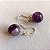 Brinco Intuição - Prata 950 com Ametista - Imagem 2