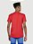 Camiseta 100% algodão penteado vermelho - Imagem 2