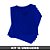 PACK 12 PEÇAS (2P, 4M, 4G, 2GG) Camiseta básica helanquinha azul royal - Imagem 1