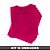 PACK 12 PEÇAS (2P, 4M, 4G, 2GG) Camiseta básica helanquinha rosa chiclete - Imagem 1