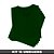 PACK 12 PEÇAS (2P, 4M, 4G, 2GG) Camiseta básica helanquinha verde bandeira - Imagem 1