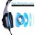 Fone de Ouvido Stereo Hunterspider V1 Gaming Microfone LED Luz - Imagem 3