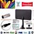 HDTV Indoor TV Digital Surf Fox Antena Livre TVFox TVSurf TV Antena DVB-T DVB-T2 Receptor de Sinal de TV VHF UHF Antenas TV a cabo - Imagem 1