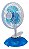 Ventilador Mini 20cm Ventisol Base/clip Branco/azul Pessoal - Imagem 2