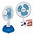 Ventilador Mini 20cm Ventisol Base/clip Branco/azul Pessoal - Imagem 3