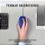 Mouse Usb M110 Silent Corded Azul Logitech - Imagem 5