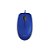 Mouse Usb M110 Silent Corded Azul Logitech - Imagem 2