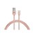 Cabo Micro USB Xtrax 2.1A - 1,5 metro Rosé - Imagem 2