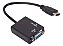 Cabo Adaptador Conversor Hdmi Para Vga Monitor Audio C/p2 - Imagem 2