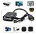 Cabo Adaptador Conversor Hdmi Para Vga Monitor Audio C/p2 - Imagem 4
