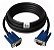 Cabo Vga 5m Metros Para Monitor Projetor Notebook Pc Computador Tv Lcd Datashow Cpu Com Filtro Blindado Macho X Macho - Imagem 6