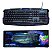 Teclado Gamer Led Usb 3 Cores - Bk G35 - Imagem 3