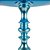 Narguile Completo Hookah King Royale C/ Vaso Nasa - Azul - Imagem 3