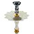 Narguile Completo Amazon Kaiser Vaso Fume - Dourado Botticino - Imagem 3