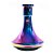 Narguile Completo Médio  Triton Up - Azul vaso Joy Rainbow - Imagem 3