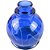 Vaso Pequeno Anubis Art Glass - Azul com Branco - Imagem 2