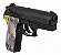 Pistola Airsoft CO2 PT-80 Dark + Estojo 26cm - Gamo - Imagem 2