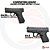 Coldre Externo OWB Destro Pistolas Glock G43 - Cytac - Imagem 4