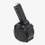 Carregador Magpul Drum D-50 GL9, 9x19, 50 Munições - Preto - Imagem 1