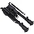 Bipé Fixo Estilo Harris Airsoft Airgun - Rossi - Imagem 4