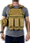 Colete tático Modular Plate Carrier c/ Bolso - Tan - Rossi - Imagem 1