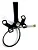 Bomba Manual PCP, 300 Bar, Manometro, Base Dobravel - Aurok - Imagem 2