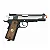 Pistola Airsoft Wingun 1911 Special Metal CO2 6,0mm + Capa + Alvo Rossi - Imagem 1