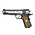 Pistola Airsoft Wingun 1911 Special Metal CO2 6,0mm + Capa + Alvo Rossi - Imagem 2