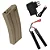 Rifle Airsoft AR15 Sentinel 10 Tan M-Lok 6,0MM - Rossi - Imagem 3