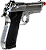 Pistola Airsoft M92 Silver GBB 6mm - Rossi - Imagem 3