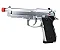 Pistola Airsoft M92 Silver GBB 6mm - Rossi - Imagem 1