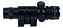 Colimador Emissor de Laser Verde Airsoft c/ Ajuste - Rossi - Imagem 2