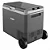 Geladeira Portátil D60 PRO Dark Dual Zone c/ Rodas - 60 litros - 12-24v c/ Fonte 110/220v - Elber - Imagem 1