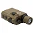 Lanterna LoPro Mini Combo com Mira Laser Verde - Dark Earth - Sight Mark - Imagem 1