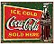 Placa Metálica Decorativa Ice Cold Coke 1 - Imagem 1