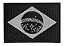 PATCH BORDADO MILITAR BANDEIRA DO BRASIL - PONTO MILITAR - Imagem 1