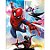 Caderno Brochura Capa Dura Spider-Man 3 Heróis 80 Folhas - Imagem 1