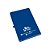 Caderneta Personalizada G  12,5x17,2 C/ pauta 80 Folhas Azul - Imagem 2