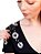 Tshirt Feminina Decote V Preta Classy - Imagem 6
